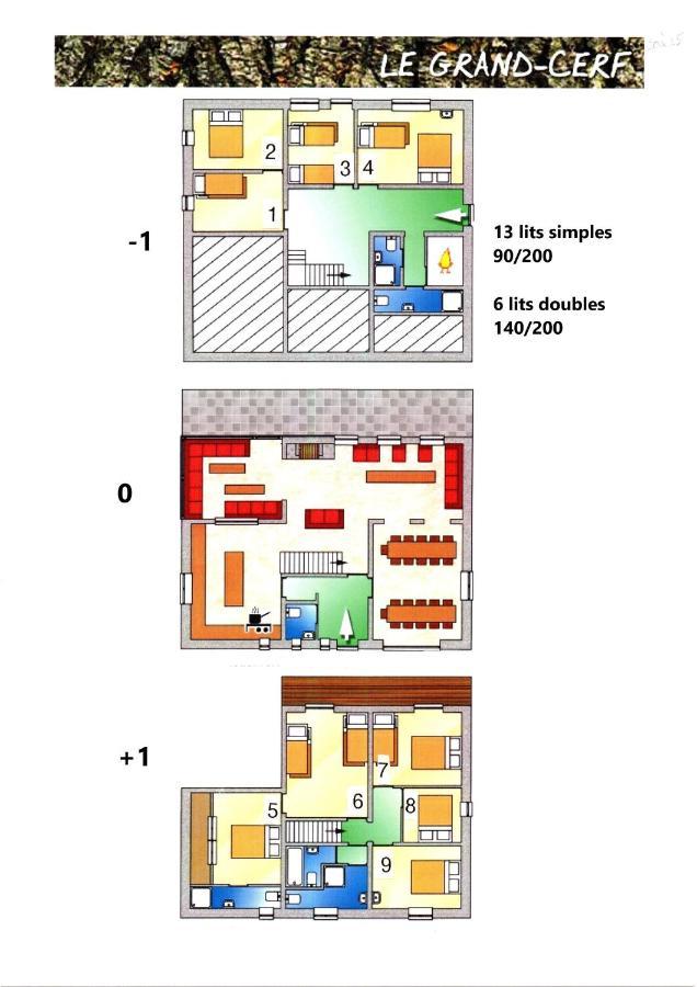 Le Grand Cerf 25 Pers, Malmedy- Chalet Rustique, Jardin المظهر الخارجي الصورة