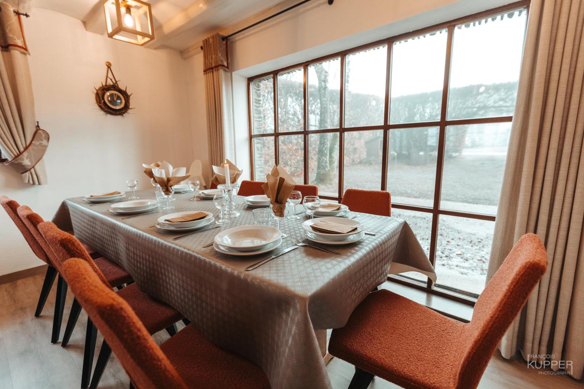 Le Grand Cerf 25 Pers, Malmedy- Chalet Rustique, Jardin المظهر الخارجي الصورة